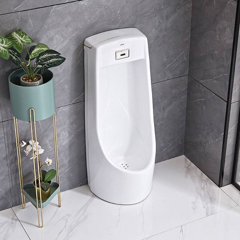 陶瓷小便器便池卫生间挂墙家用厕所小便斗感应全自V动落地式立便