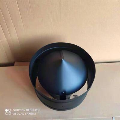 燃木铸铁真12420火壁炉壁炉烟管烟帽壁炉专用配件不锈钢风雨防帽