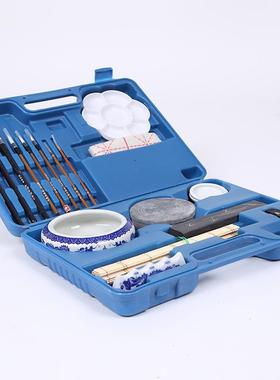 直FEC销中画国画画工具套装中空定位国绘画工国具法书工笔画用