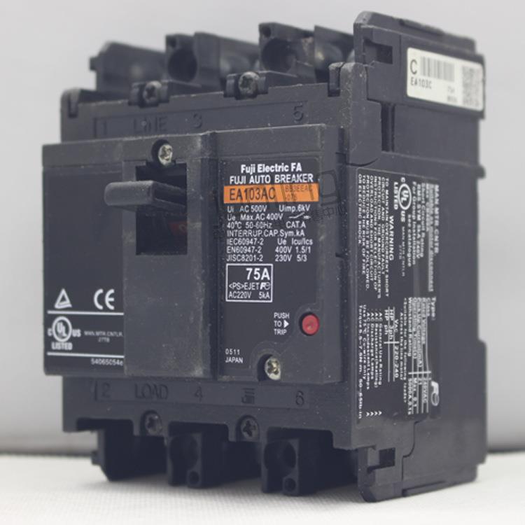 气IKJ/UJI塑壳断路空器100AEA10F3B三相开关