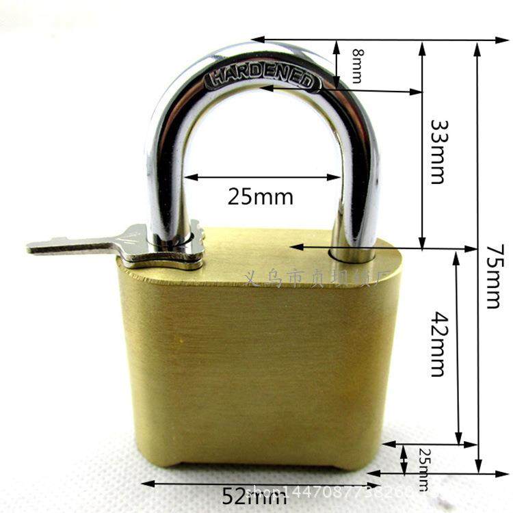 铜密码锁户外仓XC-099库大门窗大挂锁健身房防盗门门码锁家密用