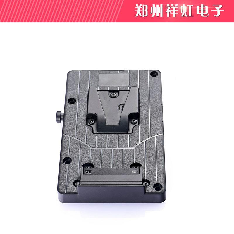 厂销摄像机V型口池扣板电池挂板监视用器XH-0913-反单电套件电池