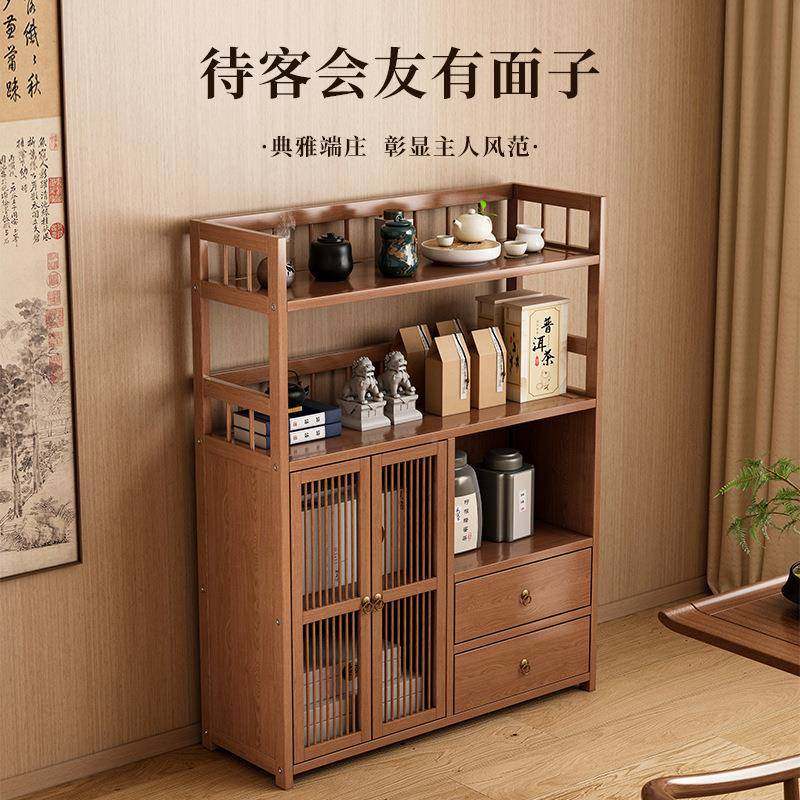 置物落地屉多层茶室茶门具A32客厅茶杯茶架叶摆放收纳架双带抽置,收纳整理,书桌收纳置物架,淘宝优惠券,粉丝福利购,淘宝优惠卷