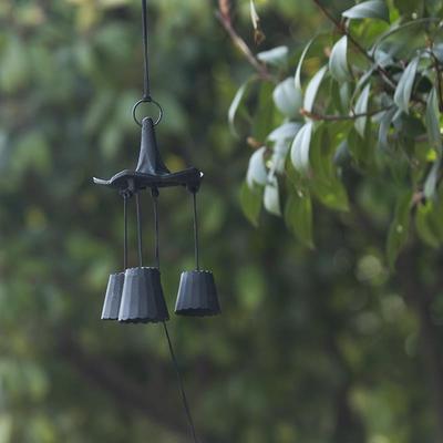 三重奏高中低音铁户外风铃景区和日古风装饰庭院门挂件天幕露营铃
