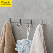 304不锈钢厨房挂钩橱柜排钩挂架浴室挂衣钩壁挂式 门后钩