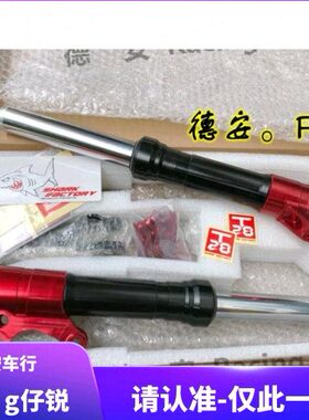 台湾鲨鱼T28S 改装前减震前避震前叉 4代四代五代新劲战BWSR 林海