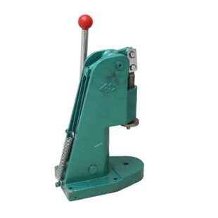 手压打扣机 绿色实用大压力包扣机器 半自动手压包钮机子