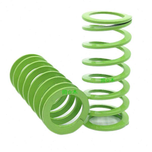 SWY37外径内径26矩形螺旋型超大压缩量模具弹簧浅绿色SSWY定制
