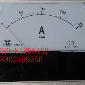 直流电流表59C2-200A 75MV 250A 300A 400A 59C2-A 安装式电表