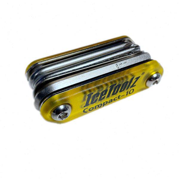 IceToolz立富便携式折叠工具自行车维修多功能组合内六角家用方便