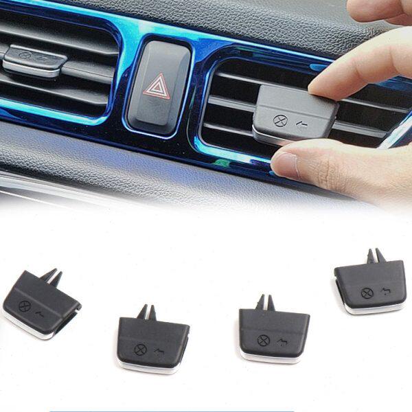 适用现代起亚K2K3空调出风口拨片仪表台冷气通风口调节滑动卡扣子