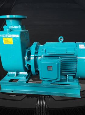 分体直连式管道ZX自电吸泵卧式动抽离心水泵卧236式无污堵塞水泵