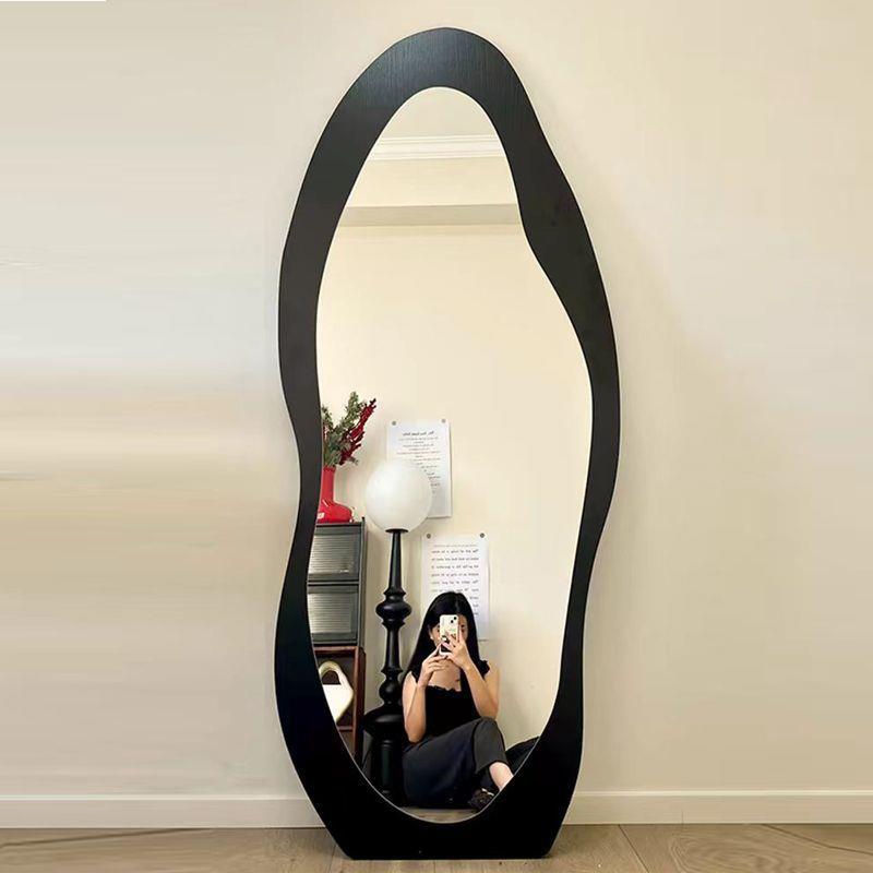 中古穿衣镜全身镜实木落地镜店铺衣帽间试衣镜挂墙大镜子异形镜子