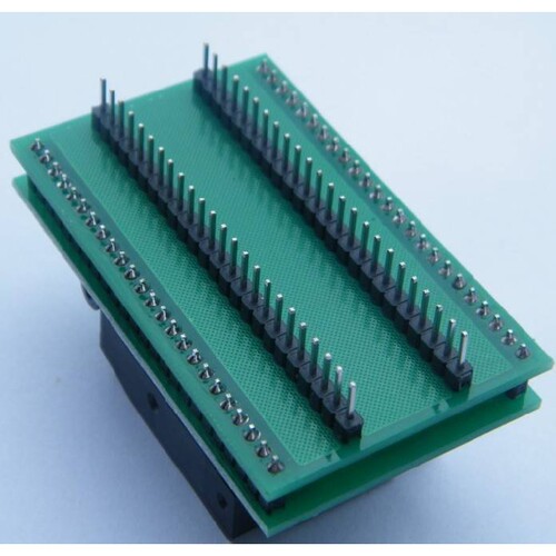 LQFP TQFP QFP48转DIP48座 编程器烧录座 测试座 0.5mm间距