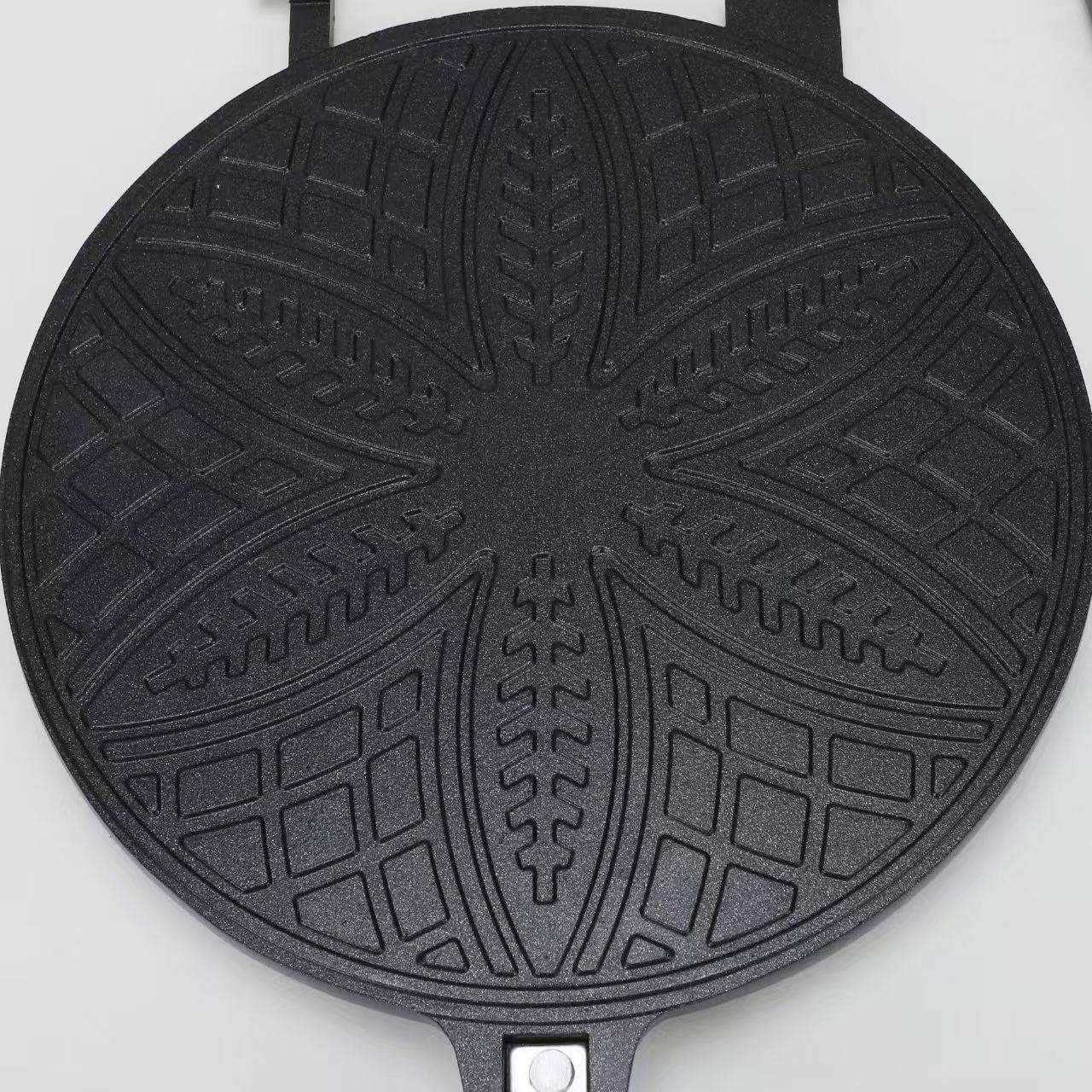 华夫饼烤盘模具家用三明治鸡蛋仔双面烤盘烘焙鲷鱼烧模具蛋糕模具