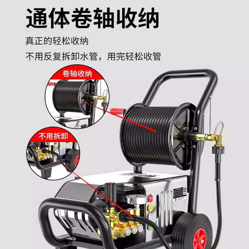 黑猫力威超高压清洗机商用380V疏通管道洗车养殖场工程220V工业级