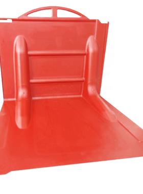 组合式防洪板DZ85红色L型塑料挡水板市政物业防汛排水应急物资