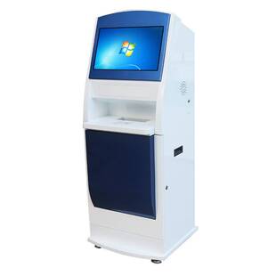 立式触摸屏查询一体机柜外壳抽屉读卡打印工业触控屏电脑自助终端