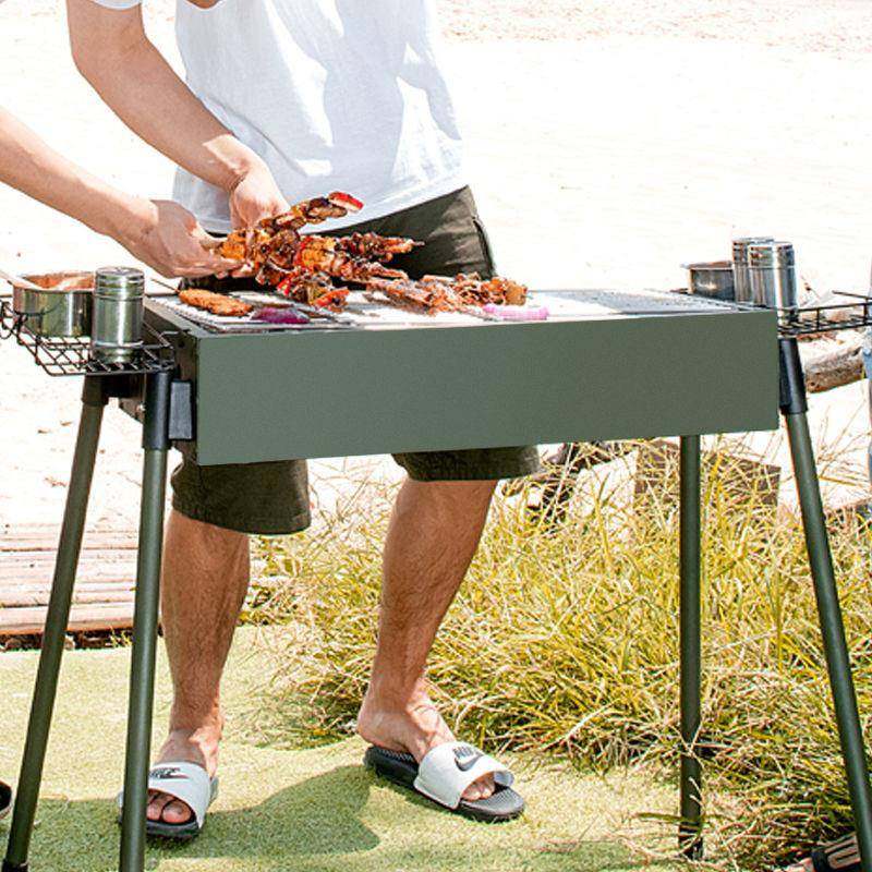 加厚户外烧烤炉家用木炭烧烤架户外工具野外碳烤炉烤肉炉子架子,户外/登山/野营/旅行用品,烧烤炉/烤架,淘宝优惠券,粉丝福利购,淘宝优惠卷