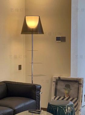 意大利FLOS置物架落地灯现代简约设计师客厅卧室书房墙角氛围灯