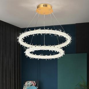 后现代轻奢客厅吊灯简约餐厅灯led复式 楼公寓楼梯灯卧室房间灯具