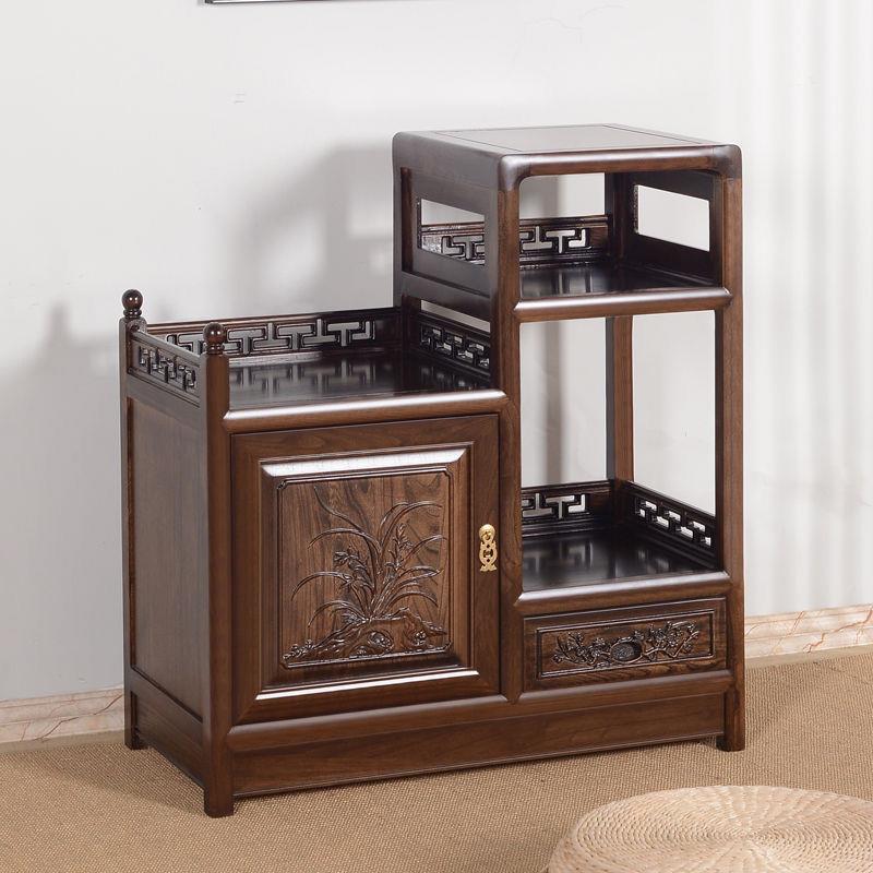 新中式实木茶水柜一多268体型家用桌小客厅功能茶整装置物架新