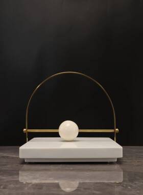 欧式简约镇纸纸巾架样板房电视柜书房客厅茶几家居软装饰品摆件