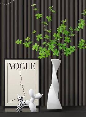 新房桌面装饰品客厅电视柜感入户门隔断过道玄关绿植摆件