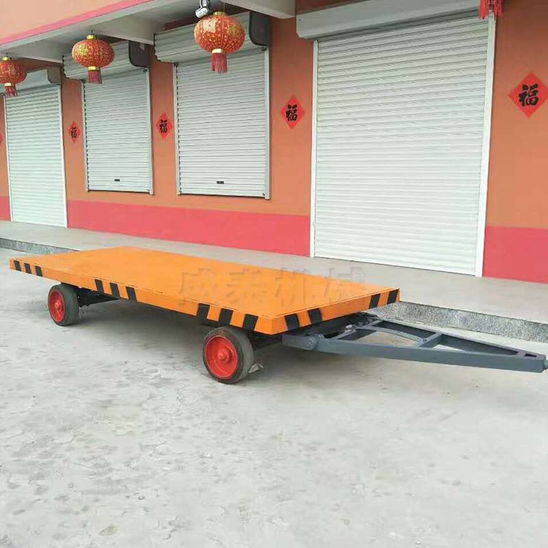 拉货车牵引拖车仓库搬运车叉车牵引平板车拖车工厂运输车