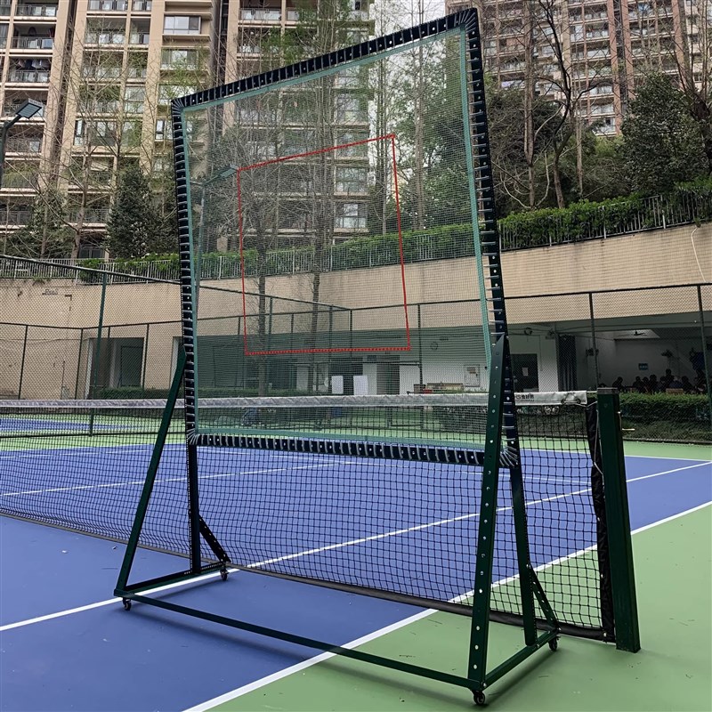 网球壁网球网球反弹簧配150多移动弹簧式网球训练器网球壁网反弹