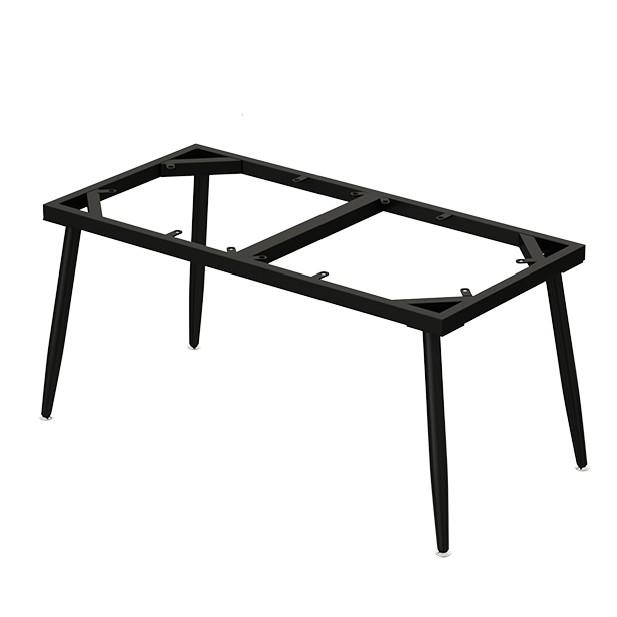 铁艺桌腿支架岩板桌架底座餐桌腿铁架架子书桌桌子腿金属桌脚现货