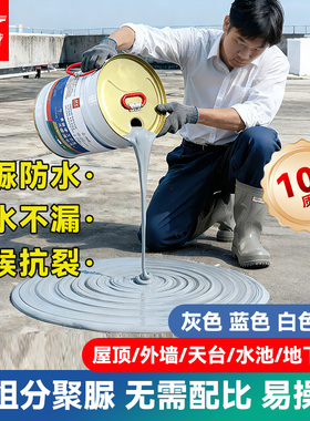 KABWP凯立特天冬纯聚脲防水涂料屋顶单组分高含量室外新型防雨虹