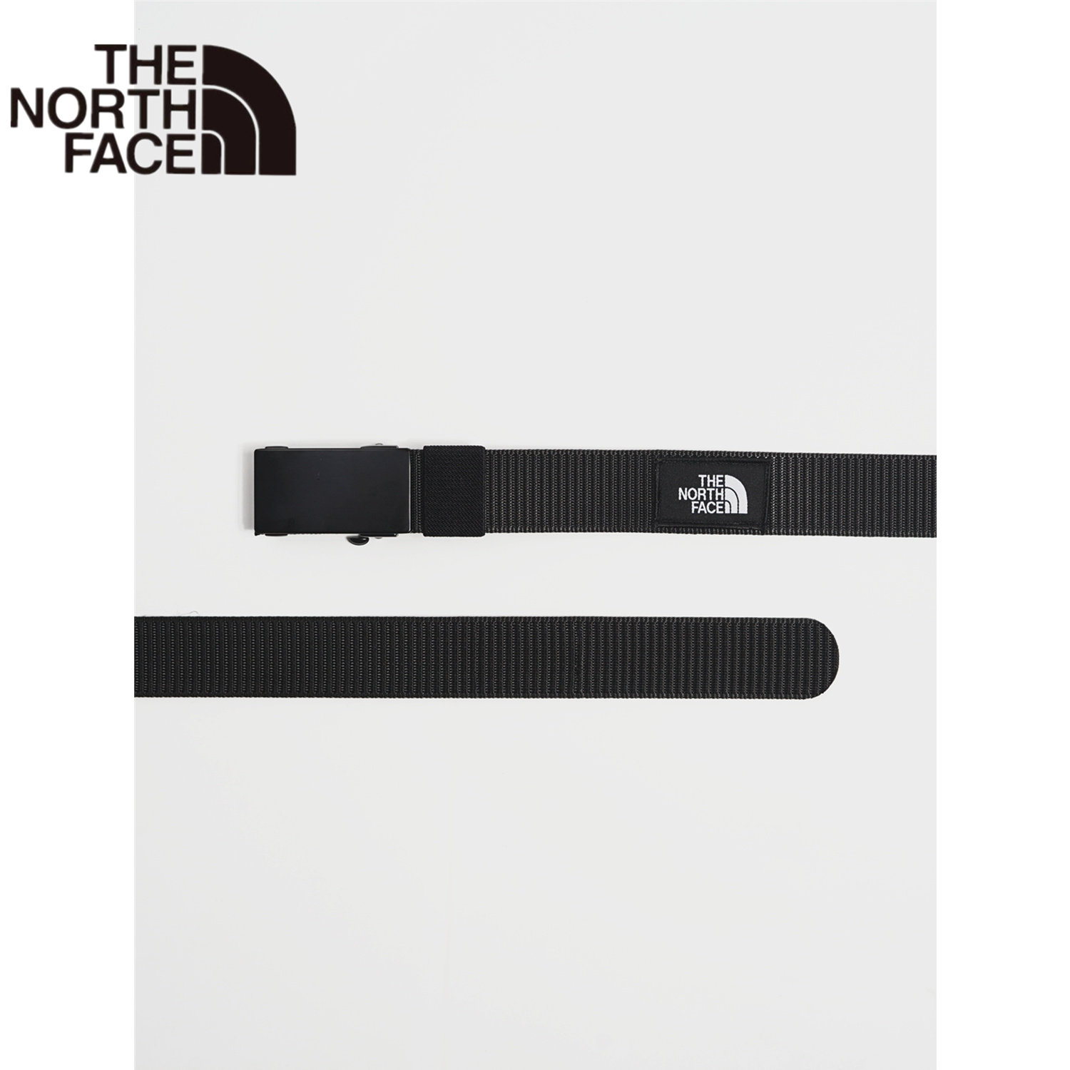 北面自动扣腰带男年轻人休闲百搭女帆布裤带尼龙战术腰带户外皮带