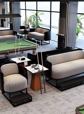 室台球厅沙发QOT观理球椅现代闲简约经商场办公桌椅休组合商务