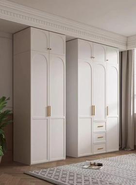 轻法式衣OZB柜家用卧室用小户型组房现代经简约济型柜子出租用装