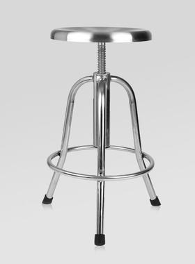 凳护吧台凳B003不锈钢凳旋转螺子旋升降凳凳圆士椅