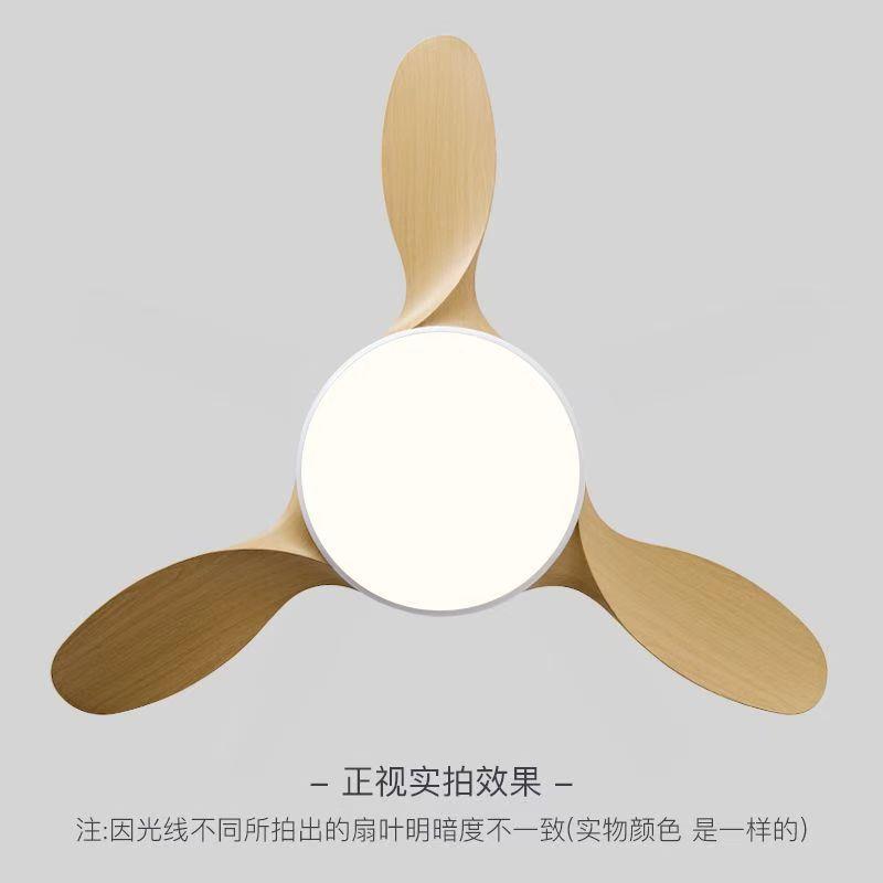 餐厅风扇灯大风力用71音卧室客厅家风扇风吊扇灯极简中山灯具网静