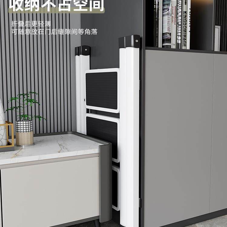 梯高子家用折叠室伸缩人字梯内功登多能爬梯加厚楼梯三F9685J6T四