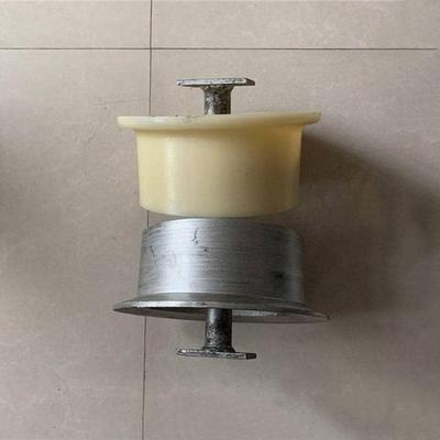 铁路路线检修轨道轮轨滑道单边动地轮接触网绝接缘尼龙轮、梯车轮