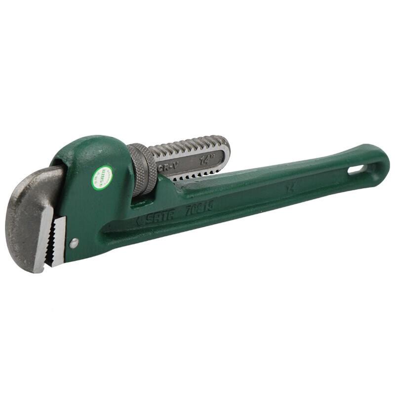 世达（SATA工水具重型管子钳管子）手管扳钳子657管钳圆管钳多规