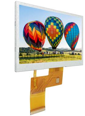 4.3寸IPS全视角TFT彩屏/480x272点阵//高亮度阳光下可视