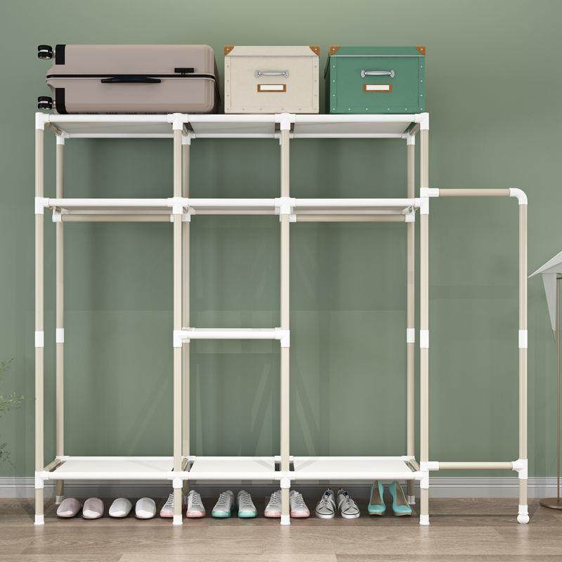 布柜钢管加粗加衣固简易衣柜布见详情艺纳加厚卧柜室家用经济型挂