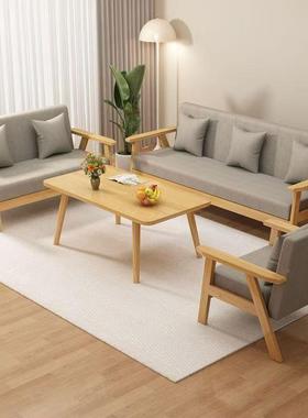 沙发小户客厅20型新款三人出租2房RDO办公室经济型简易5双人布艺