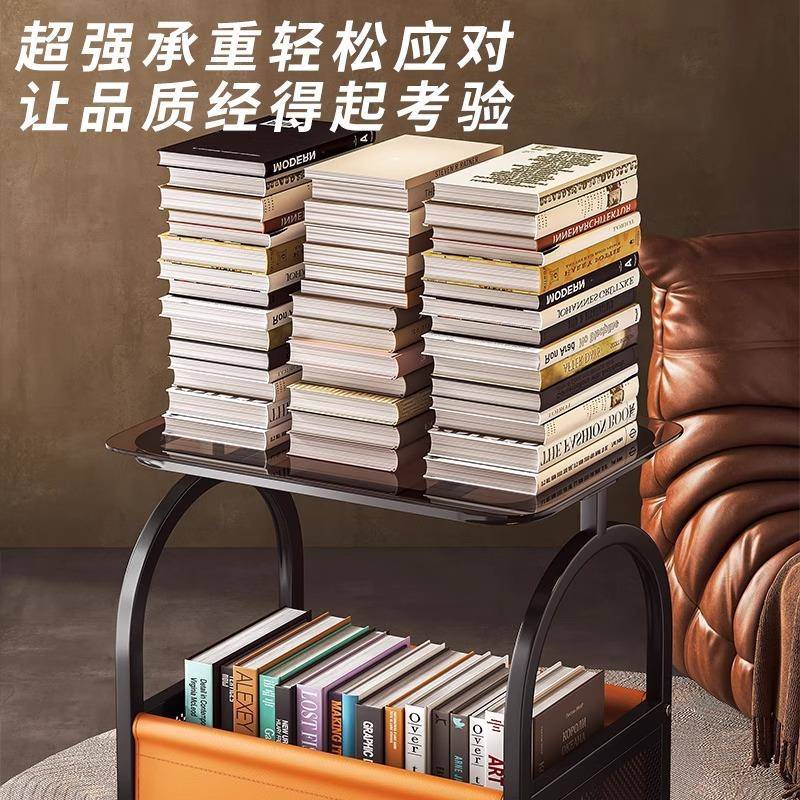 中古TB06V厅收风小推车置物架卧室沙发边几客小桌子多功能移动杂