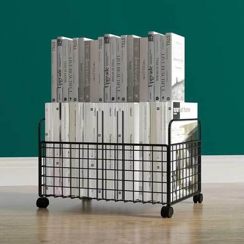 德国品质铁艺书箱桌面置物架书桌收纳盒学生党好物书本收纳箱简易