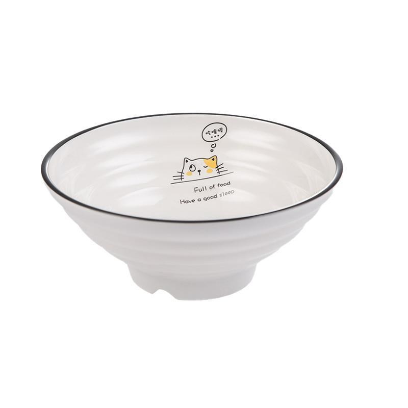 密胺拉面碗新款耐摔商q用仿瓷螺蛳粉碗麻辣烫碗牛肉汤粉面馆专用