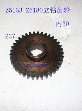 常州大河福临Z5163z5180立钻齿轮配件Z37M3内30键8