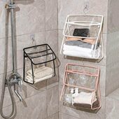 洗澡包便携大容量防水袋干湿分离洗漱收纳袋子浴室透明手提洗浴包