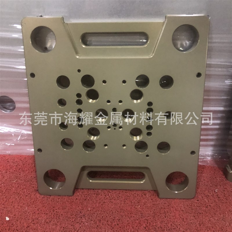 6061铝板代客CNC 7075铝板深雕攻丝钻孔 硬质氧化