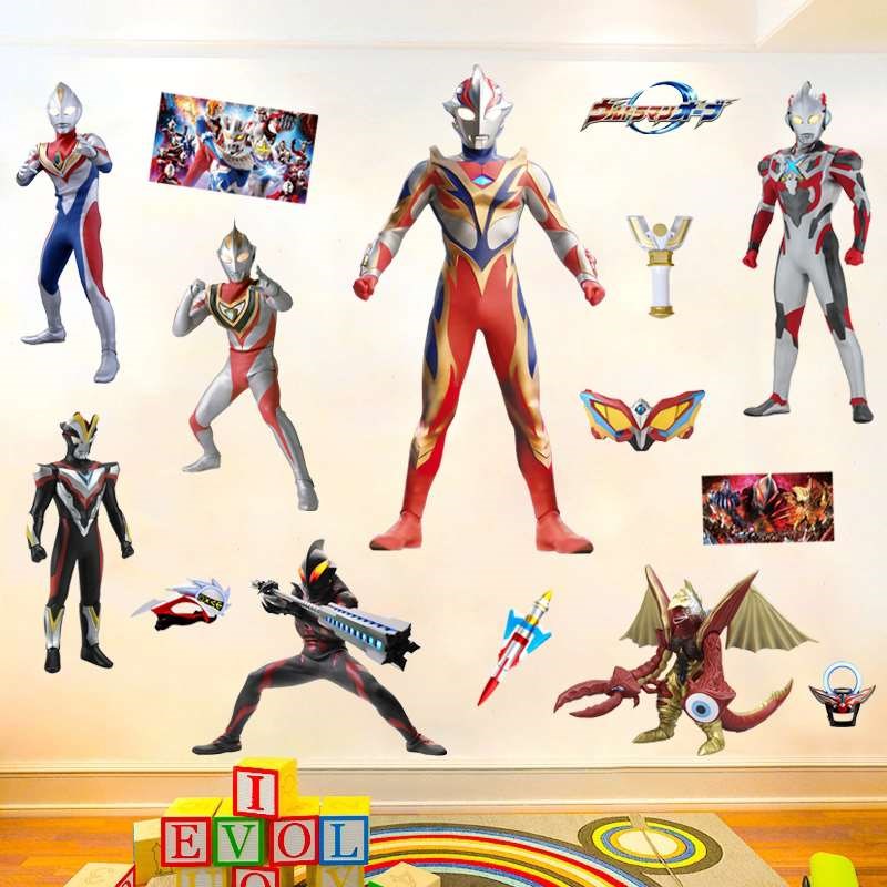 立体装饰墙贴儿童房幼儿园教室卧室男孩相信光贴纸画卡通贴图片